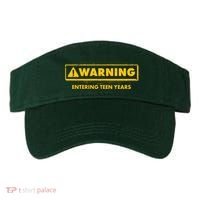 Funny Warning Entering Teen Years Visor thumb 0