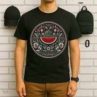 Fruit Watermelon Free Palestine T-Shirt thumb 6