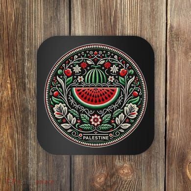 Fruit Watermelon Free Palestine Coaster