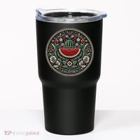 Fruit Watermelon Free Palestine Tumbler thumb 0