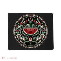 Fruit Watermelon Free Palestine Mousepad thumb 0