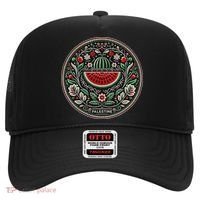 Fruit Watermelon Free Palestine Hat thumb 0