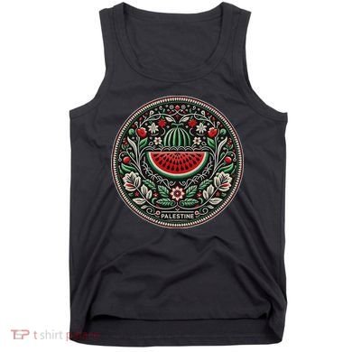 Fruit Watermelon Free Palestine Tank Top