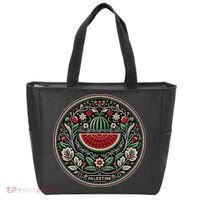 Fruit Watermelon Free Palestine Tote Bag thumb 0