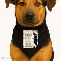 Fearless Warrior USA-Made Doggie Bandana thumb 1