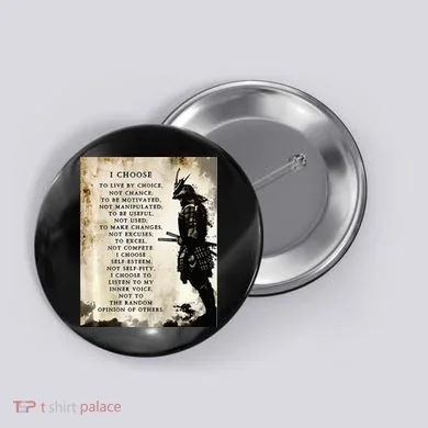 Fearless Warrior Button