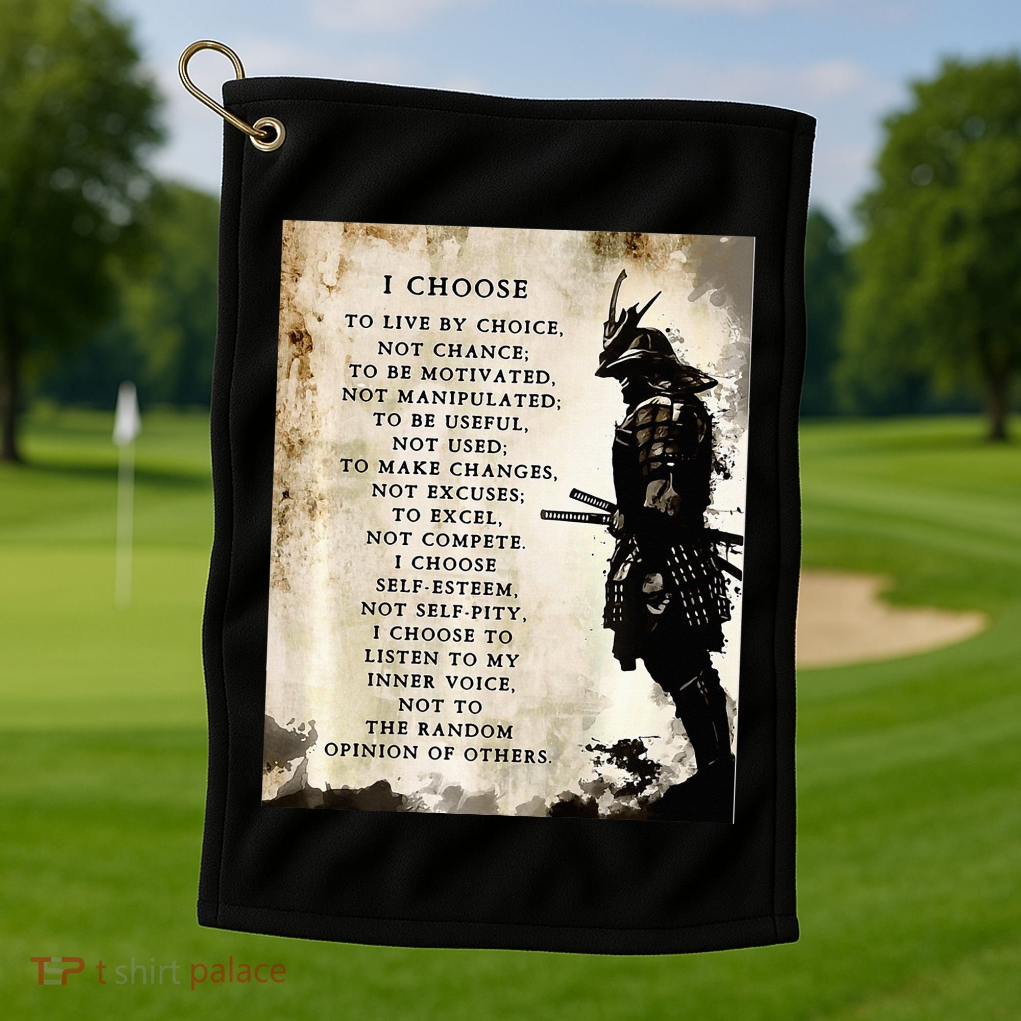 Fearless Warrior Golf Towel