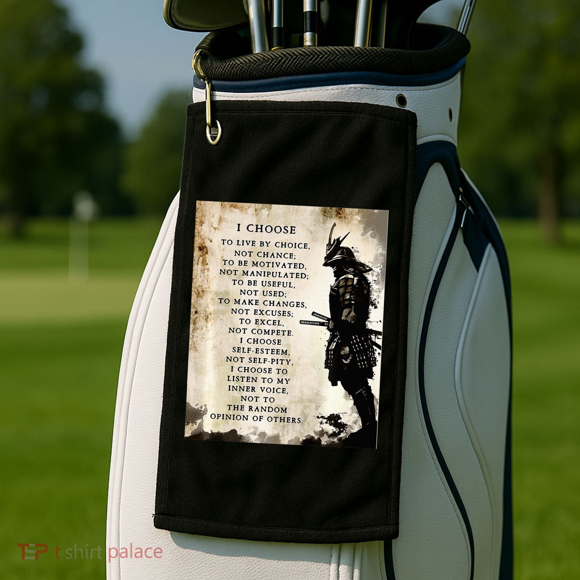 Fearless Warrior Golf Towel