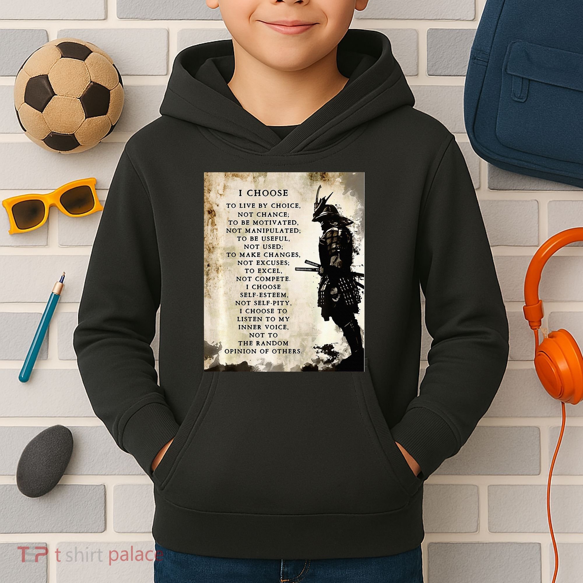 Fearless Warrior Kids Hoodie