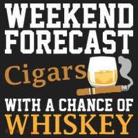 Funny Weekend Forecast Cigars And Whiskey Gift For Men Women Tumbler thumb 3