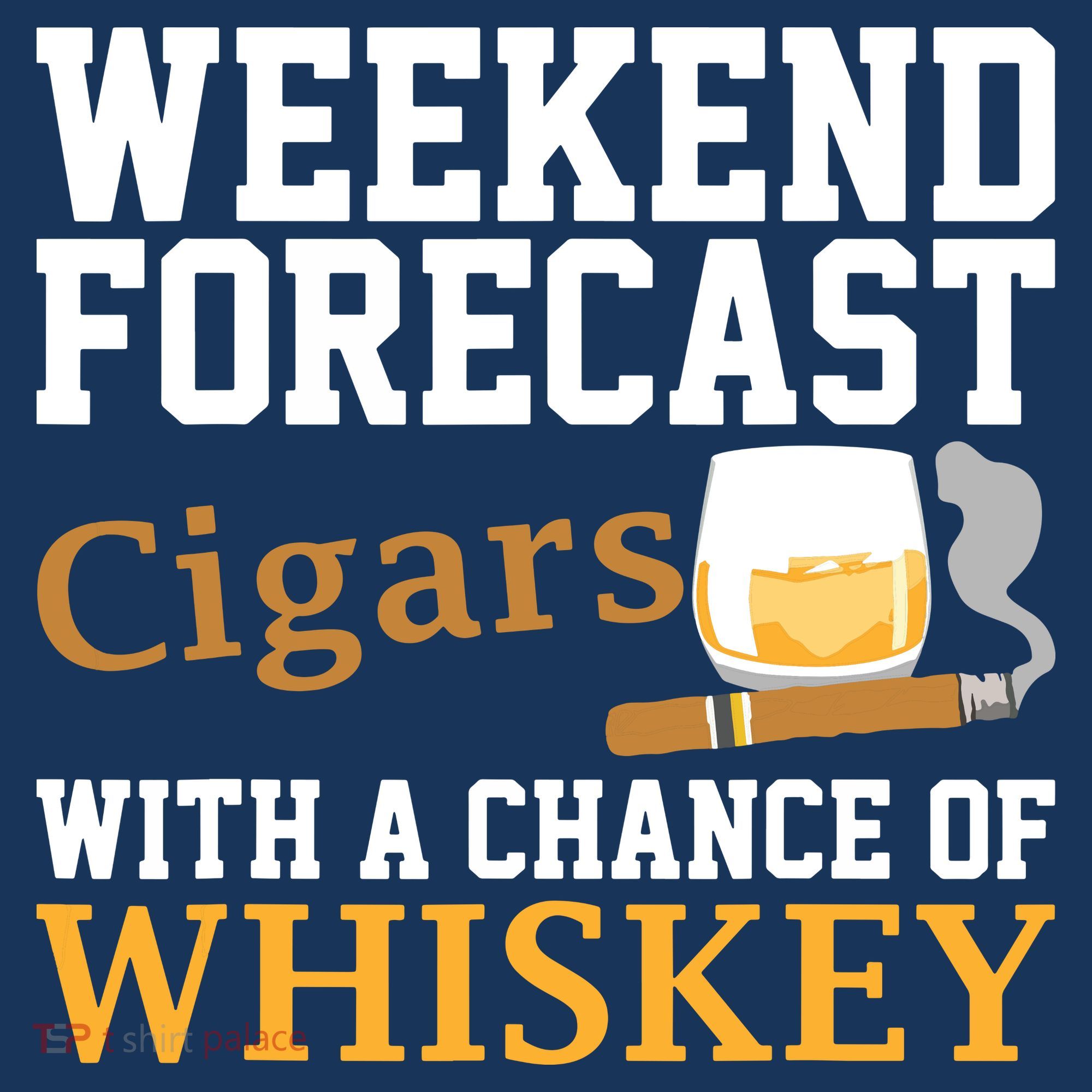 Funny Weekend Forecast Cigars And Whiskey Gift For Men Women Women's Tank Top