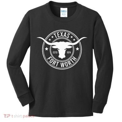 Fort Worth Kids Long Sleeve Shirt
