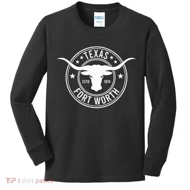 Fort Worth Kids Long Sleeve Shirt