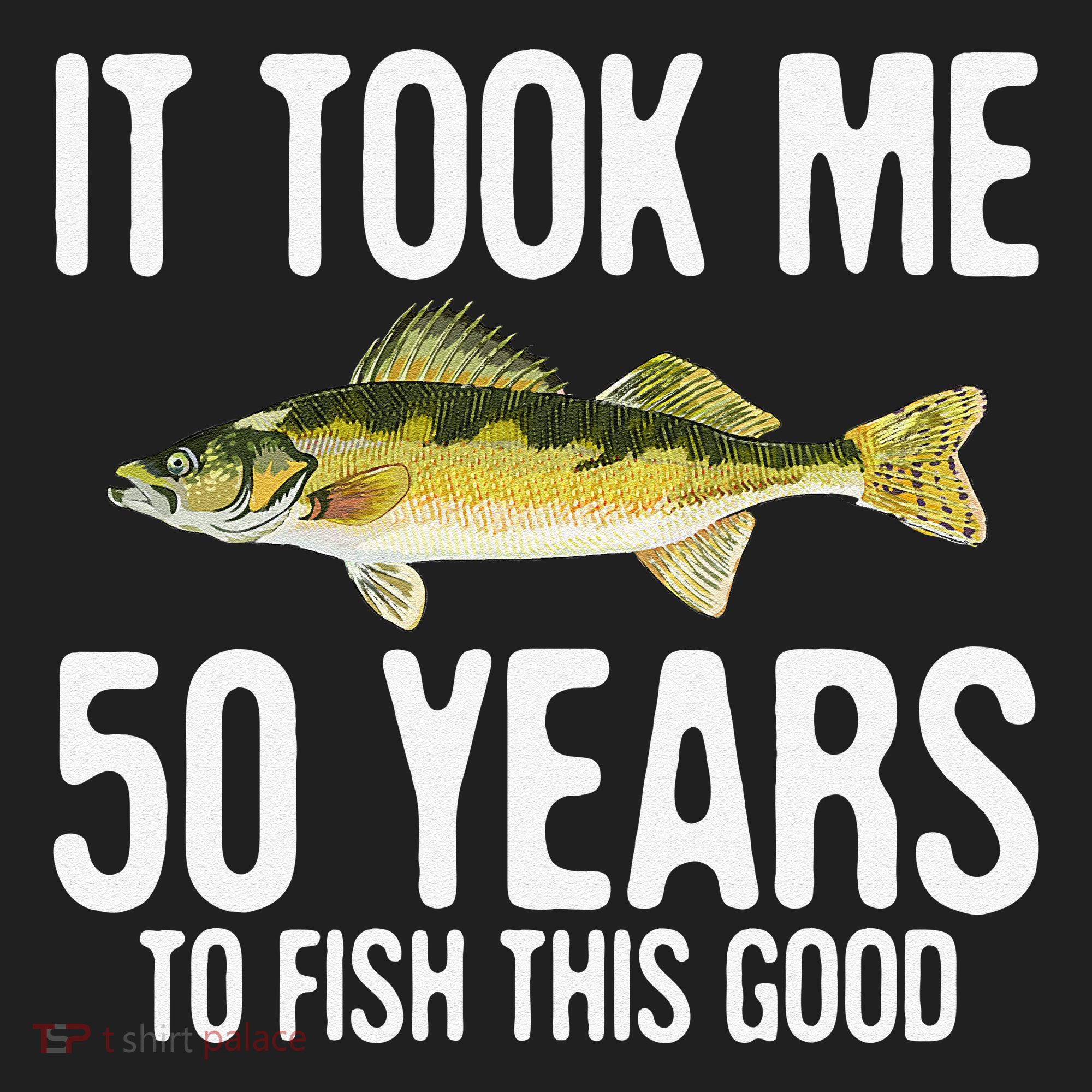 Funny Walleye Fishing 50th Birthday 50 Years To Fish Great Beanie