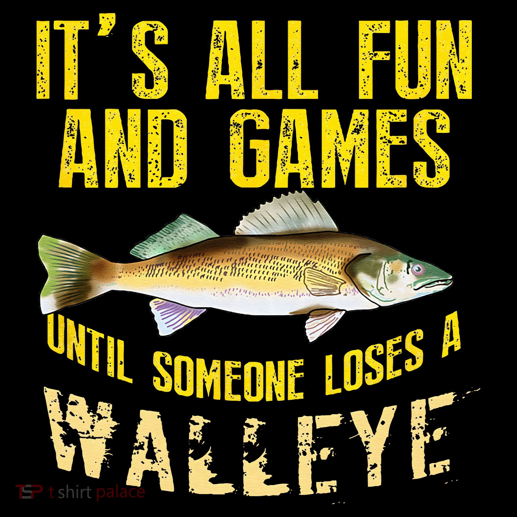 Funny Walleye Fishing Freshwater Fish Graphic Women's Hoodie