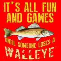 Funny Walleye Fishing Freshwater Fish Graphic Santa Hat thumb 1