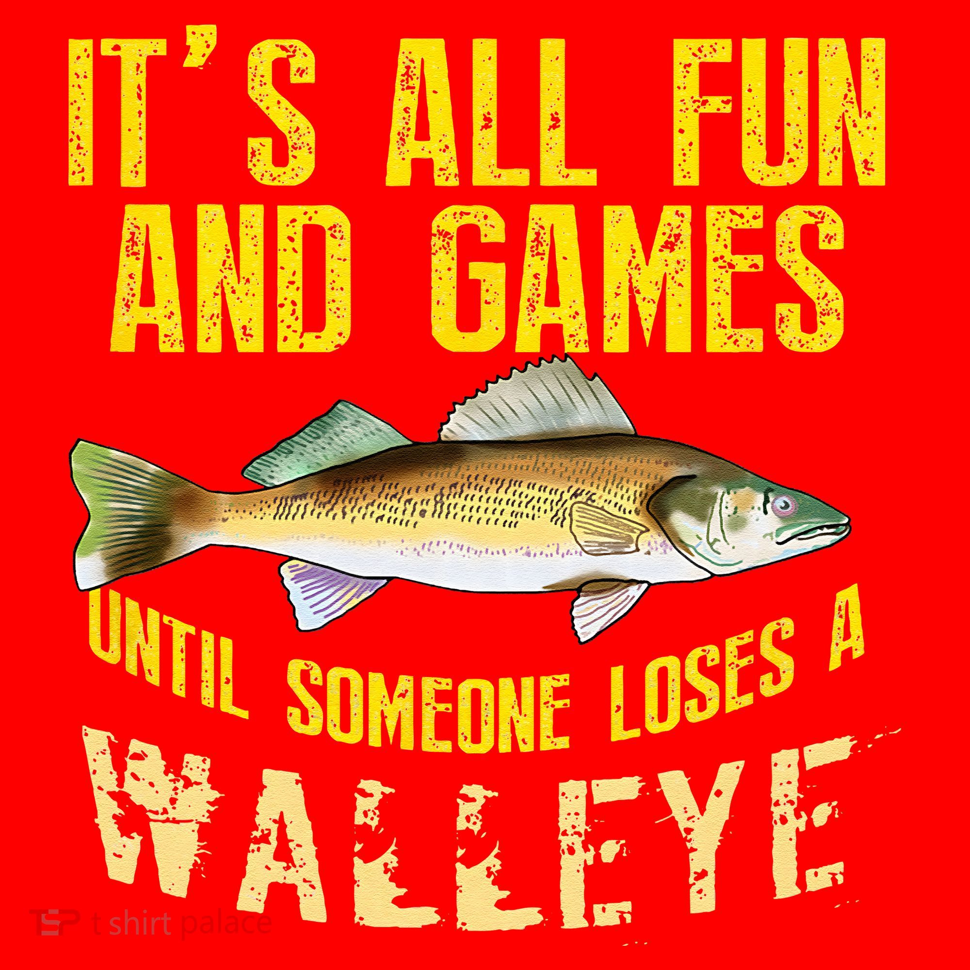 Funny Walleye Fishing Freshwater Fish Graphic Santa Hat