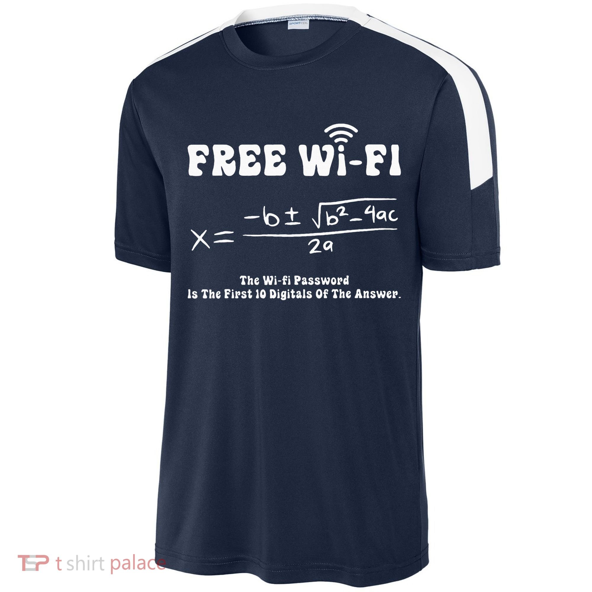 Free Wifi Funny 100 Days Of School Mathematics Calculation Sport-Tek Competitor United Soccer Jersey