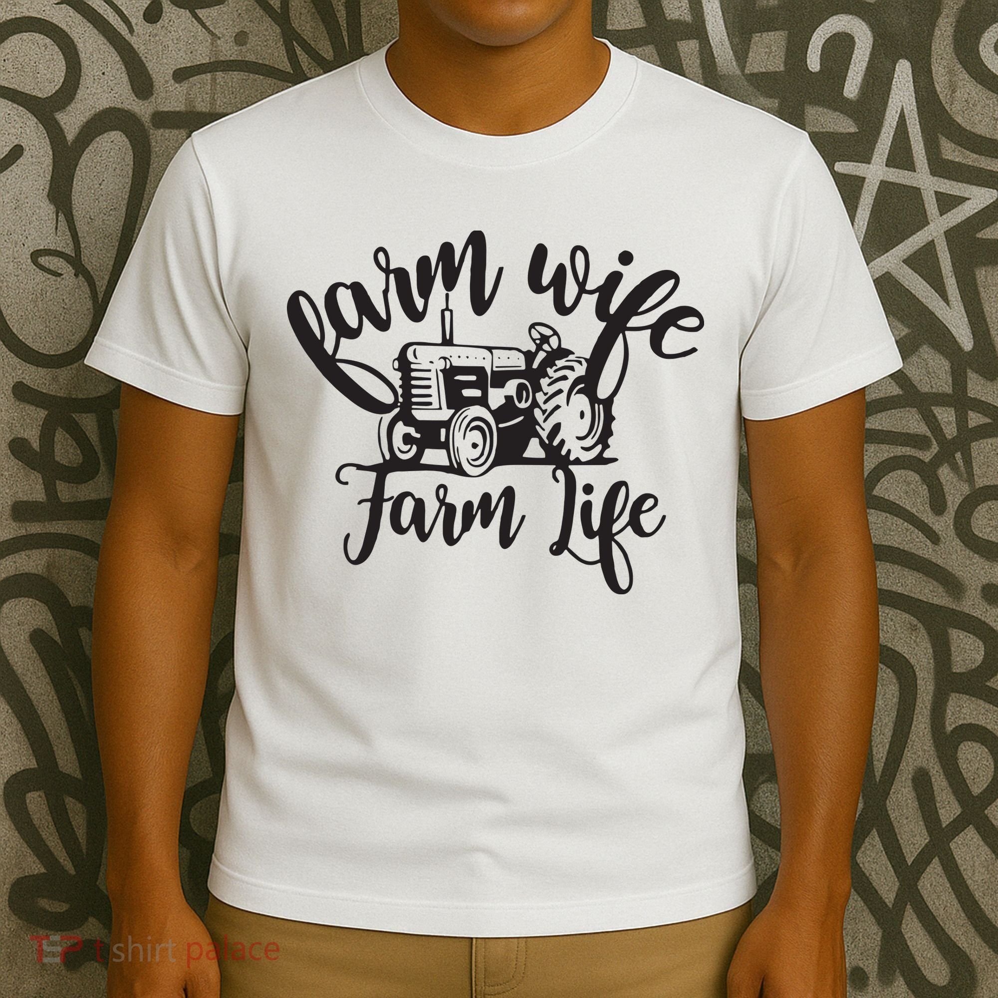 Farm Wife Farm Life Farmer Wife T-Shirt