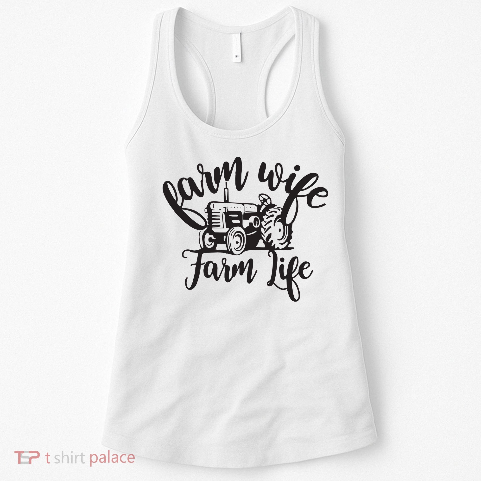 Farm Wife Farm Life Farmer Wife Women's Tank Top