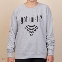 Funny Wifi For Internet Wifi Fan Got Wifi Women's Sweatshirt thumb 0