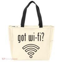 Funny Wifi For Internet Wifi Fan Got Wifi Tote Bag thumb 0