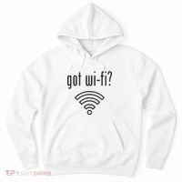 Funny Wifi For Internet Wifi Fan Got Wifi Hoodie thumb 0