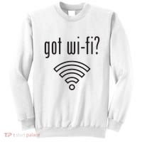 Funny Wifi For Internet Wifi Fan Got Wifi Sweatshirt thumb 0