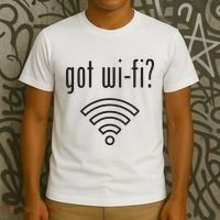 Funny Wifi For Internet Wifi Fan Got Wifi T-Shirt thumb 3