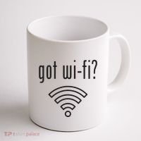 Funny Wifi For Internet Wifi Fan Got Wifi Coffee Mug thumb 1