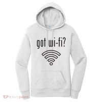 Funny Wifi For Internet Wifi Fan Got Wifi Women's Hoodie thumb 0