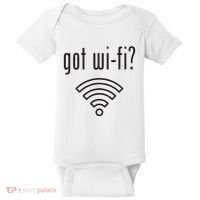 Funny Wifi For Internet Wifi Fan Got Wifi Baby Bodysuit thumb 0