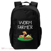 Funny Worm Farm Worm Vermiculture Backpack thumb 0