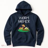 Funny Worm Farm Worm Vermiculture Hoodie thumb 0