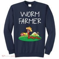 Funny Worm Farm Worm Vermiculture Sweatshirt thumb 0