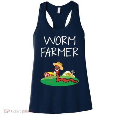 Funny Worm Farm Worm Vermiculture Women's Tank Top