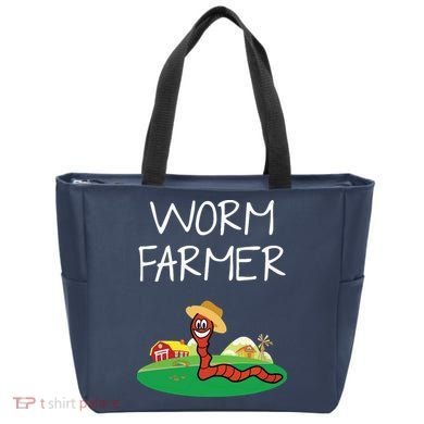 Funny Worm Farm Worm Vermiculture Tote Bag
