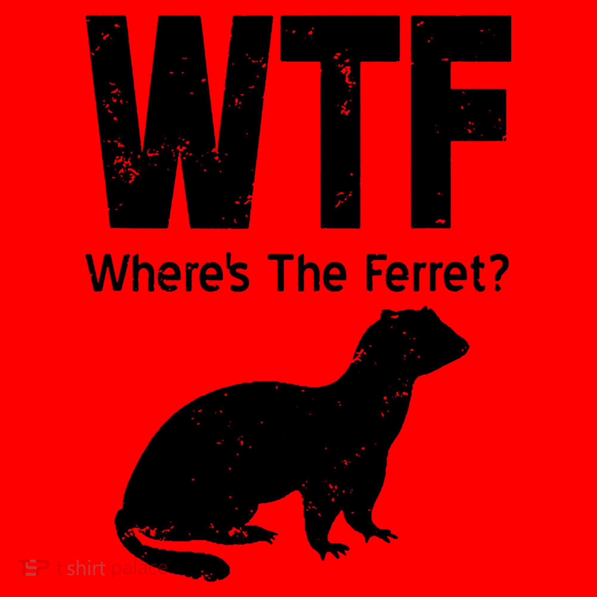 Ferret Wtf Funny Where’s The Ferret Santa Hat