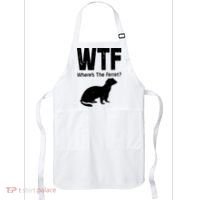 Ferret Wtf Funny Where’s The Ferret Apron thumb 0