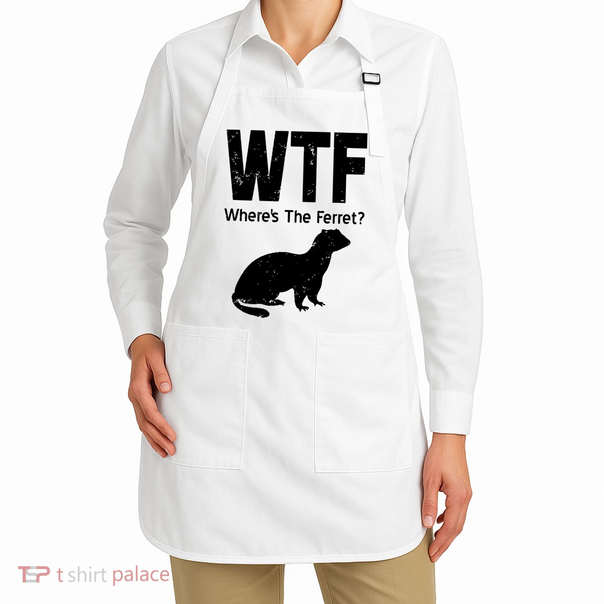Ferret Wtf Funny Where’s The Ferret Apron