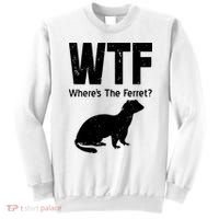 Ferret Wtf Funny Where’s The Ferret Sweatshirt thumb 0