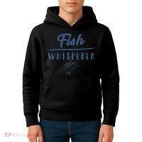 Fish Whisperer Funny Clothing Gift Kids Hoodie thumb 4