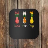 Floral Wildflowers Foxtrots Deltas Tangos Funny Florist Coaster thumb 0