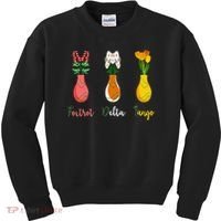 Floral Wildflowers Foxtrots Deltas Tangos Funny Florist Kids Sweatshirt thumb 0