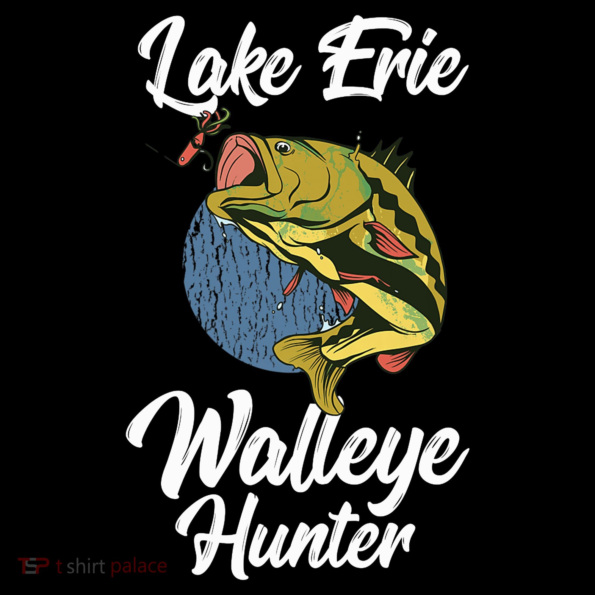 Funny Walleye Fishing Lake Erie Walleye Hunter Coffee Mug