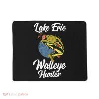Funny Walleye Fishing Lake Erie Walleye Hunter Mousepad thumb 0