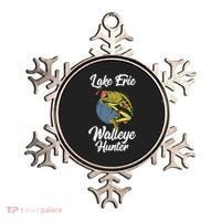 Funny Walleye Fishing Lake Erie Walleye Hunter Ornament thumb 0