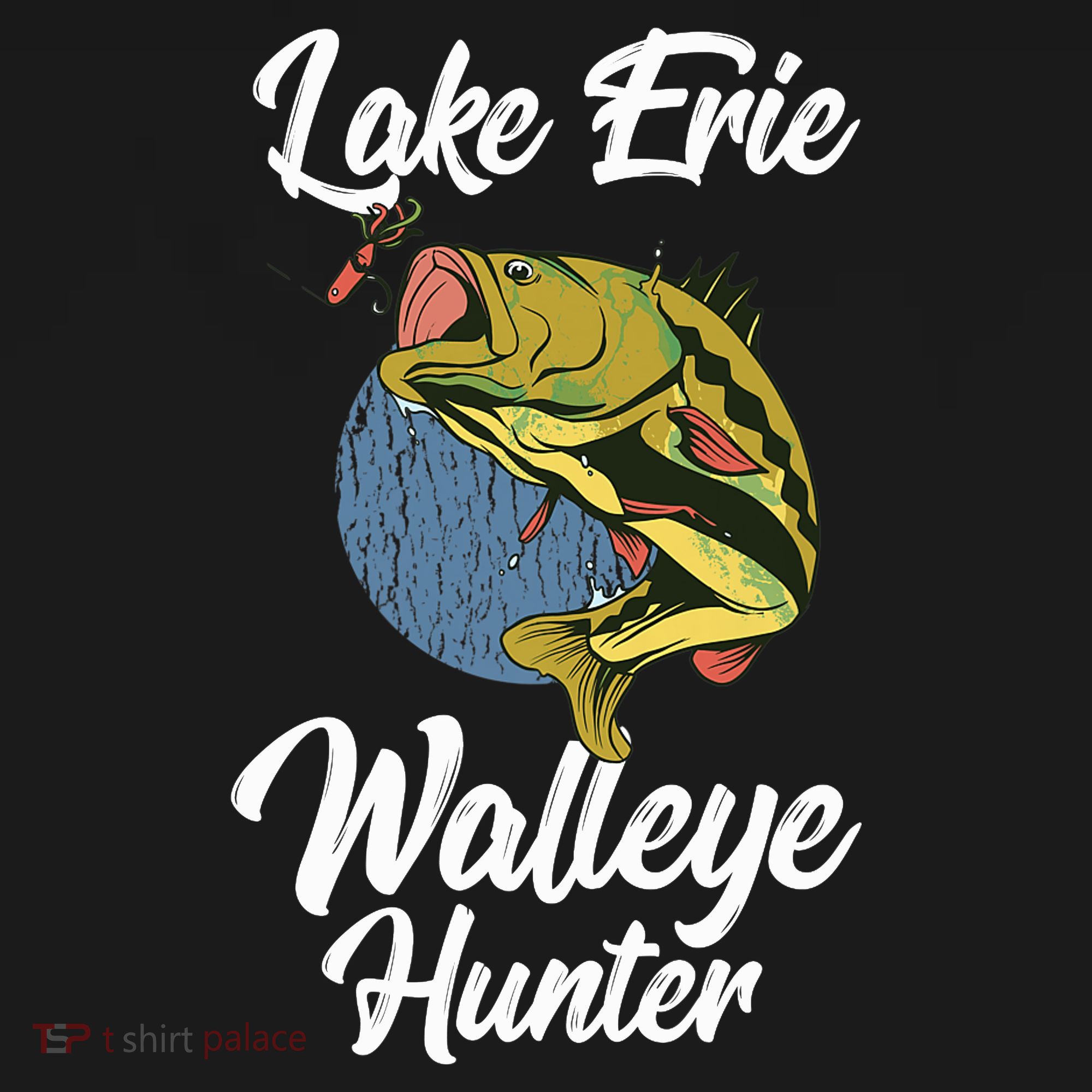 Funny Walleye Fishing Lake Erie Walleye Hunter Baby Bodysuit