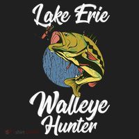 Funny Walleye Fishing Lake Erie Walleye Hunter Hat thumb 2
