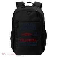 Fisher Weekend Forecast Fishing Fish Yellowtail Backpack thumb 0